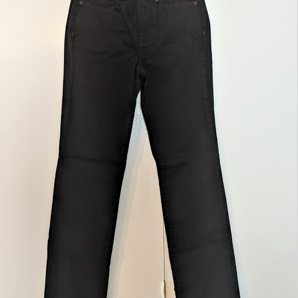 NYDJ Straight Leg Black Jeans - Picture 4 of 6